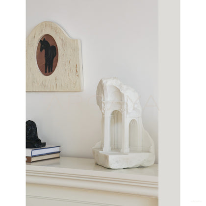 Gothic Arch Ruin Sculpture - scene