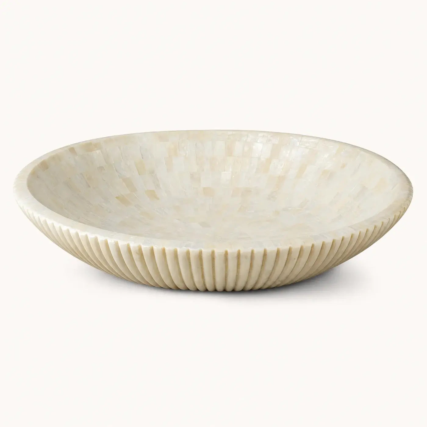 Fluted Ceramic Bowl
