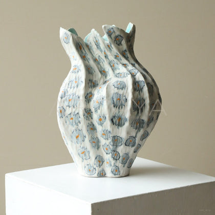 Wabi Sabi Jingdezhen Designer Dried Flower Vase - main
