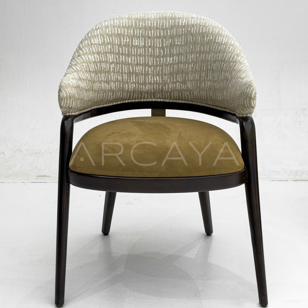 Solid Wood Upholstered Dining Chair - main