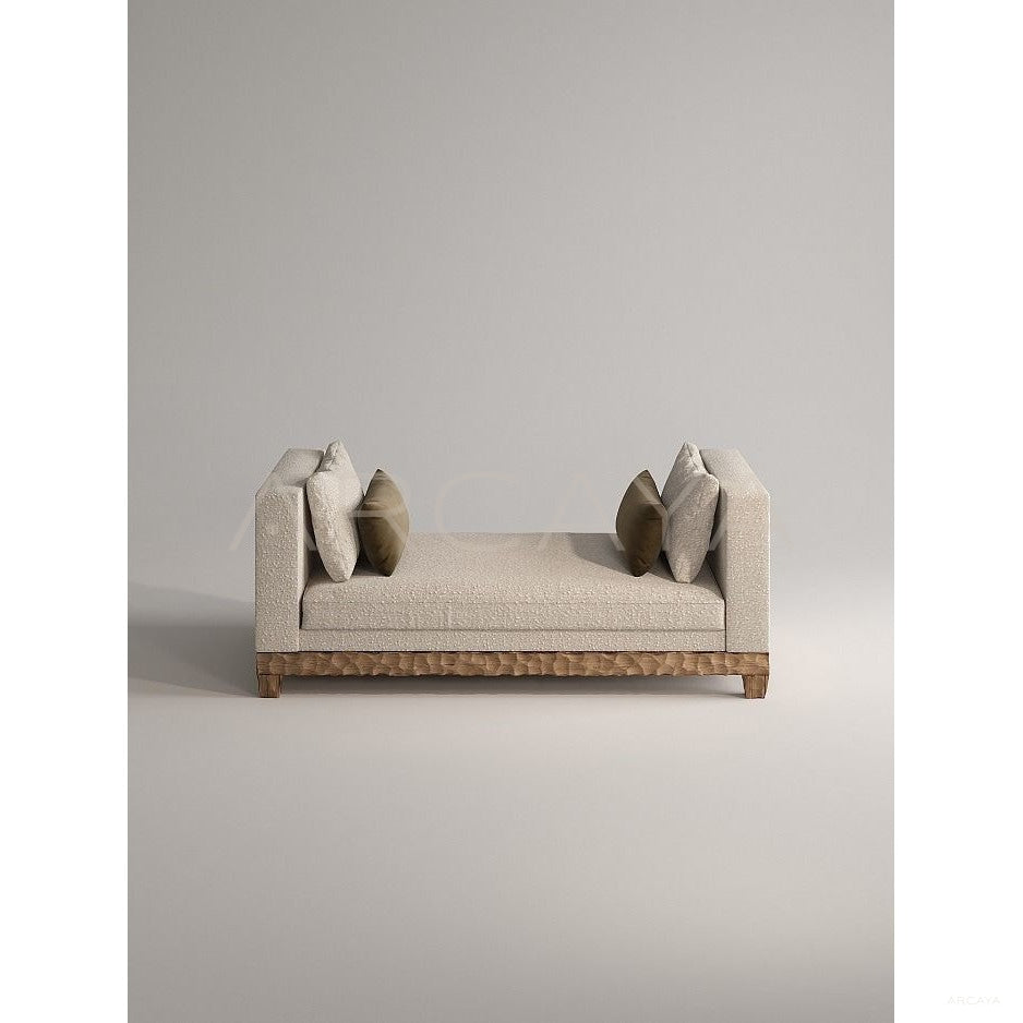 Yiduo Cream Fabric Sofa in detail