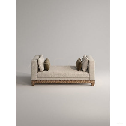 Yiduo Cream Fabric Sofa - scene