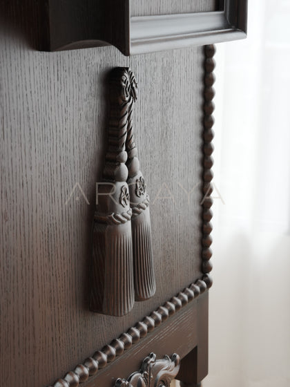 Yiduo Carved Sequence Cabinet - detail