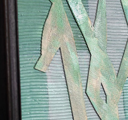 Mixed Media Wall Art 2411G0308 - detail