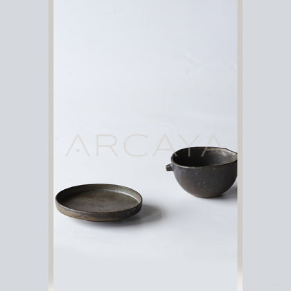 Amu Collab Xuanpu Stoneware Eared Bowl - scene
