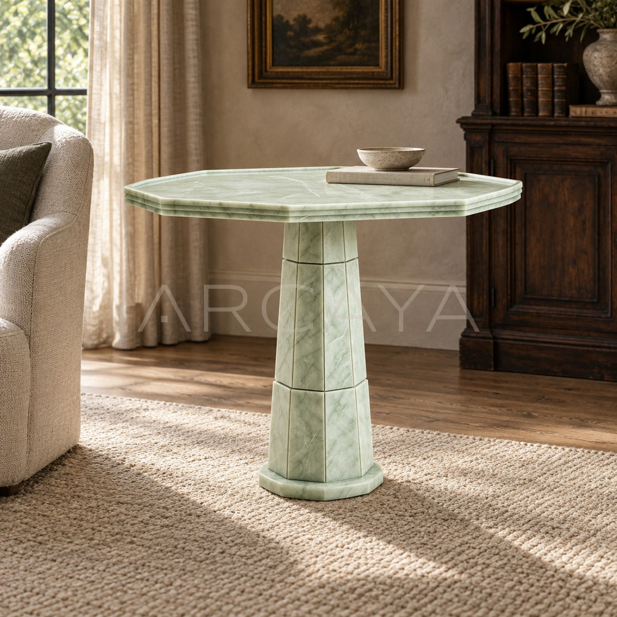 Aston Hengxu Side Table in detail