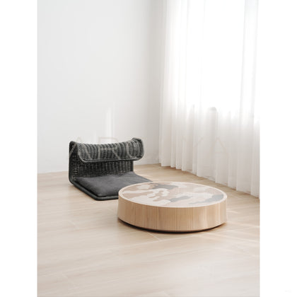 Yiduo Rattan Lounge Chair And Coffee Table - scene