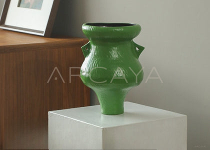 Dadan New Chinese Wabi Sabi Porcelain Vase - scene