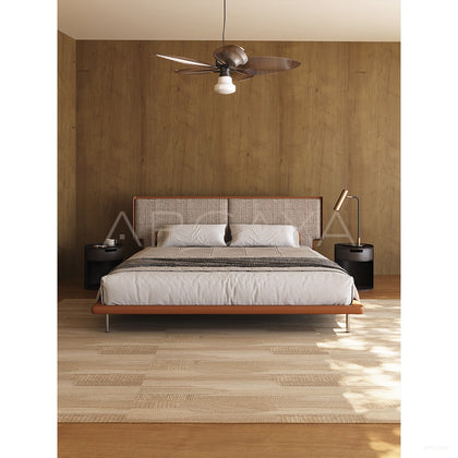 Cotton Linen Master Bed - scene