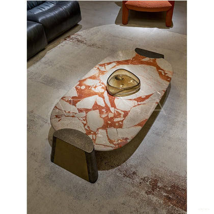 Bulgari Red Coffee Table - scene