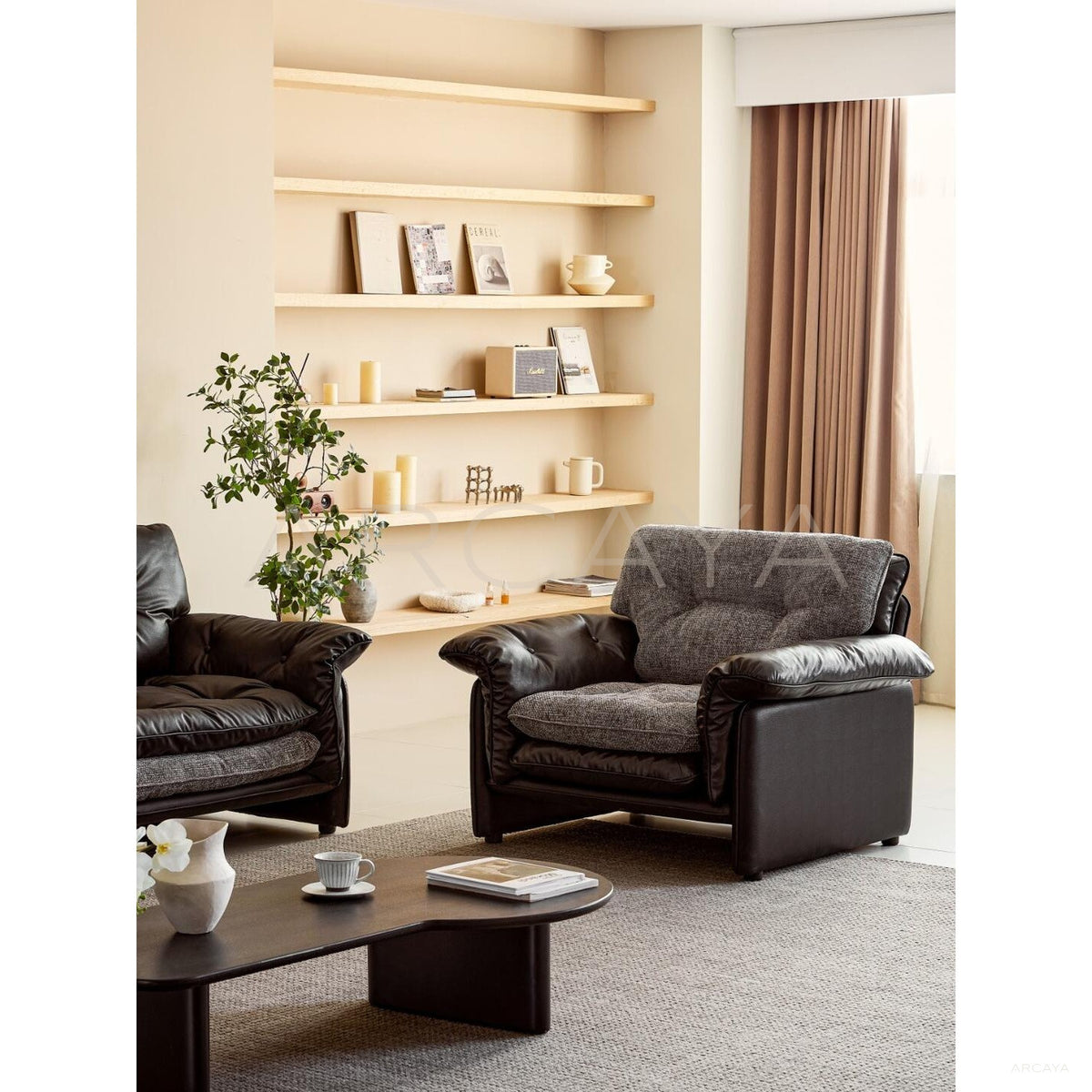 Sandwich Single Seat Sofa in detail