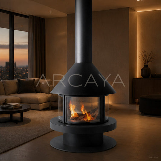 Martti Hanging Fireplace - main