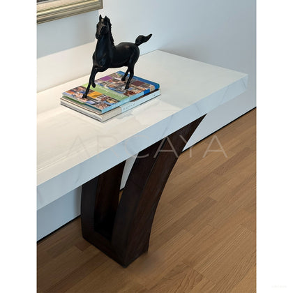 Entryway Negative Space Console - scene