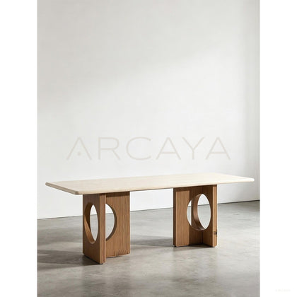 Statement Dining Table - scene