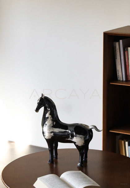 Ceramic Tang Horse Ornament - scene