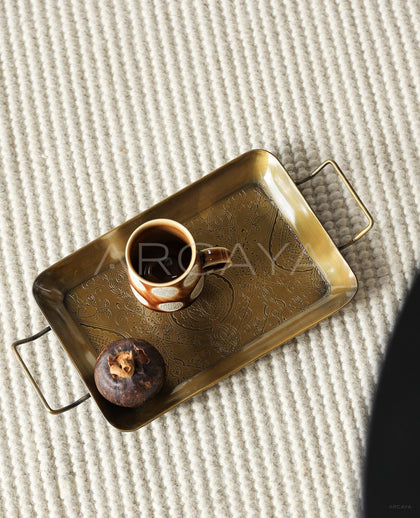 Brass French Tray - scene