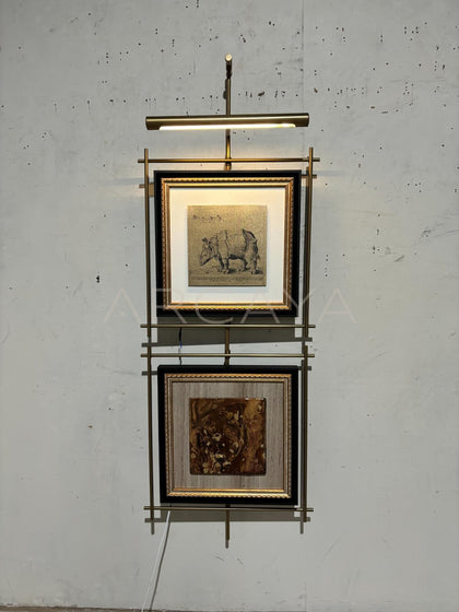 Metal Frame Wall Art Pairing - scene