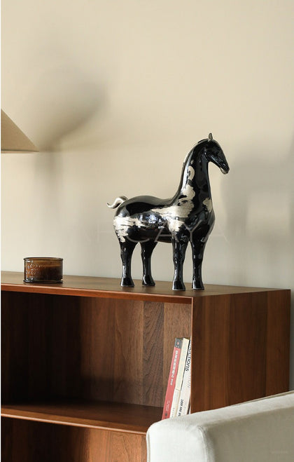 Ceramic Tang Horse Ornament - scene