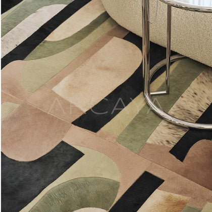 Showroom Color Rug - scene