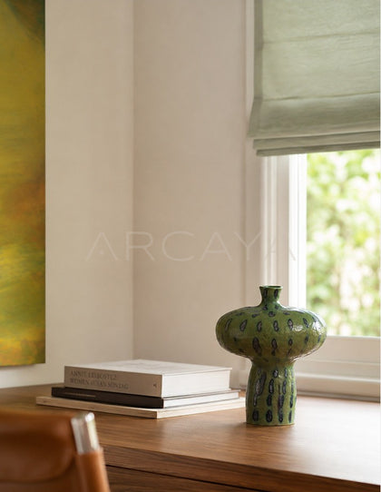 Dadan Hand Painted Ceramic Vase Bedroom - scene