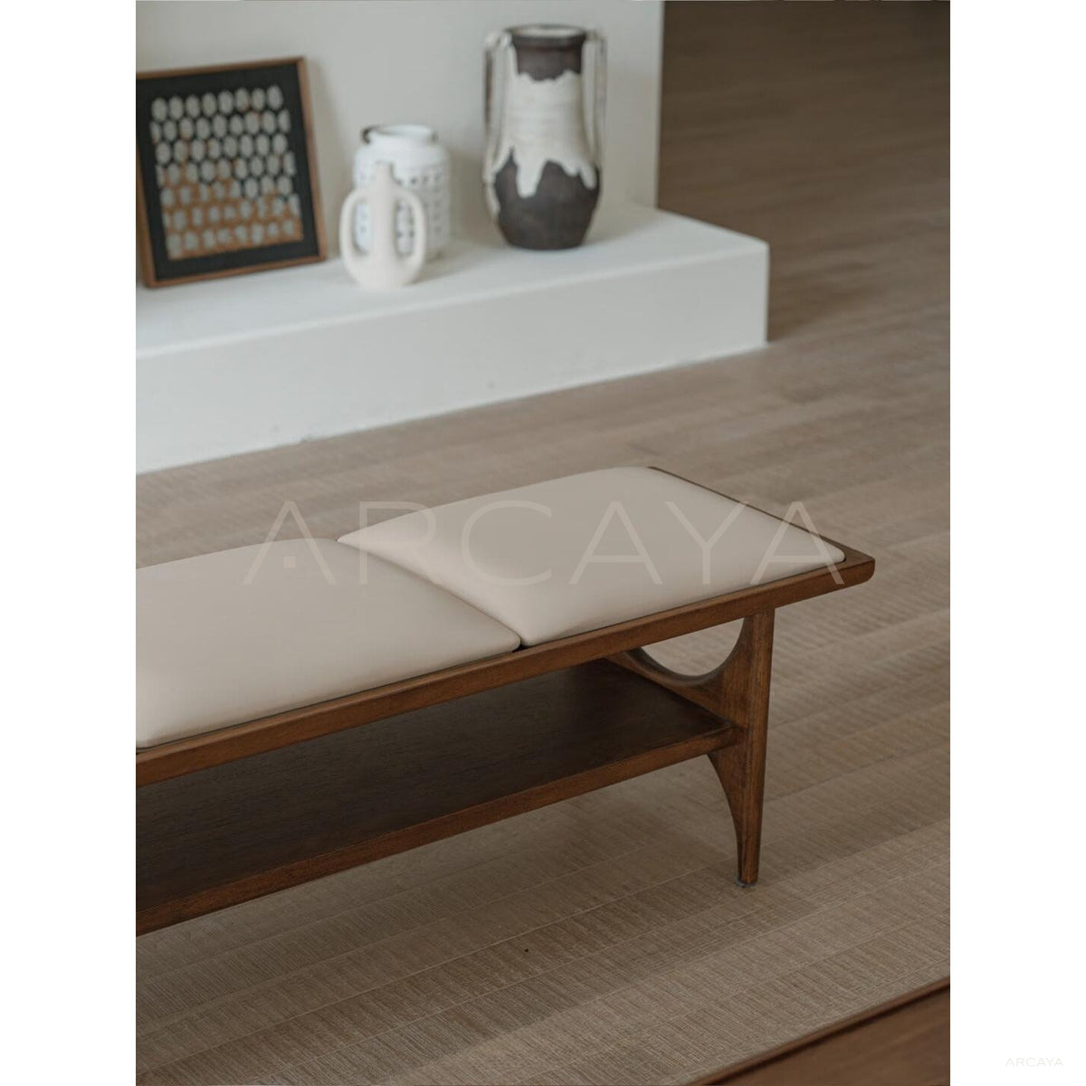 Capu Bench Table in detail