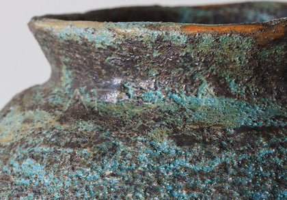 Vintage Wabi Sabi Jingdezhen Distressed Jar - scene
