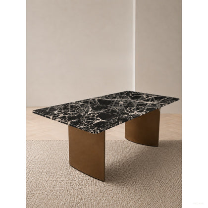 Bulgari Black Dining Table In Stock - scene