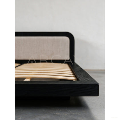 Iva Wabi Sabi Solid Wood Bed - scene