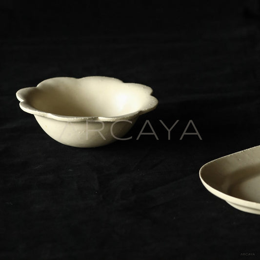 Amu Collab Wabi Sabi Plain Ceramic Bowl - main