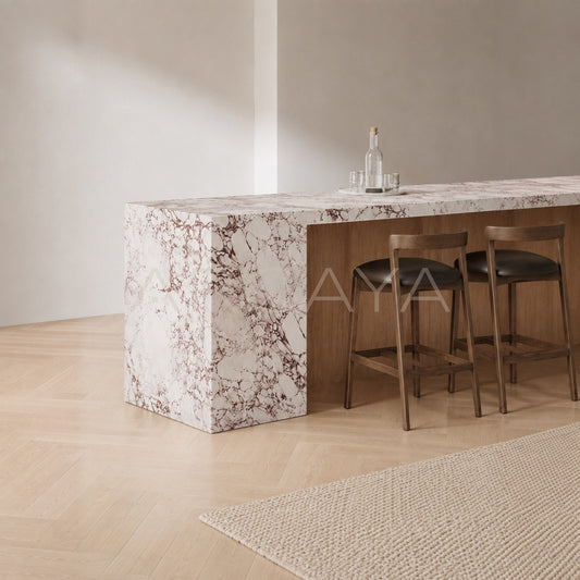 Kitchen Island White Or Bulgari Purple — Kitchen Islands - main