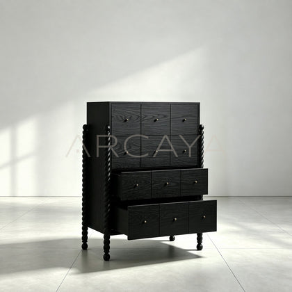 Hawser Oak Tall Dresser — Storage - main