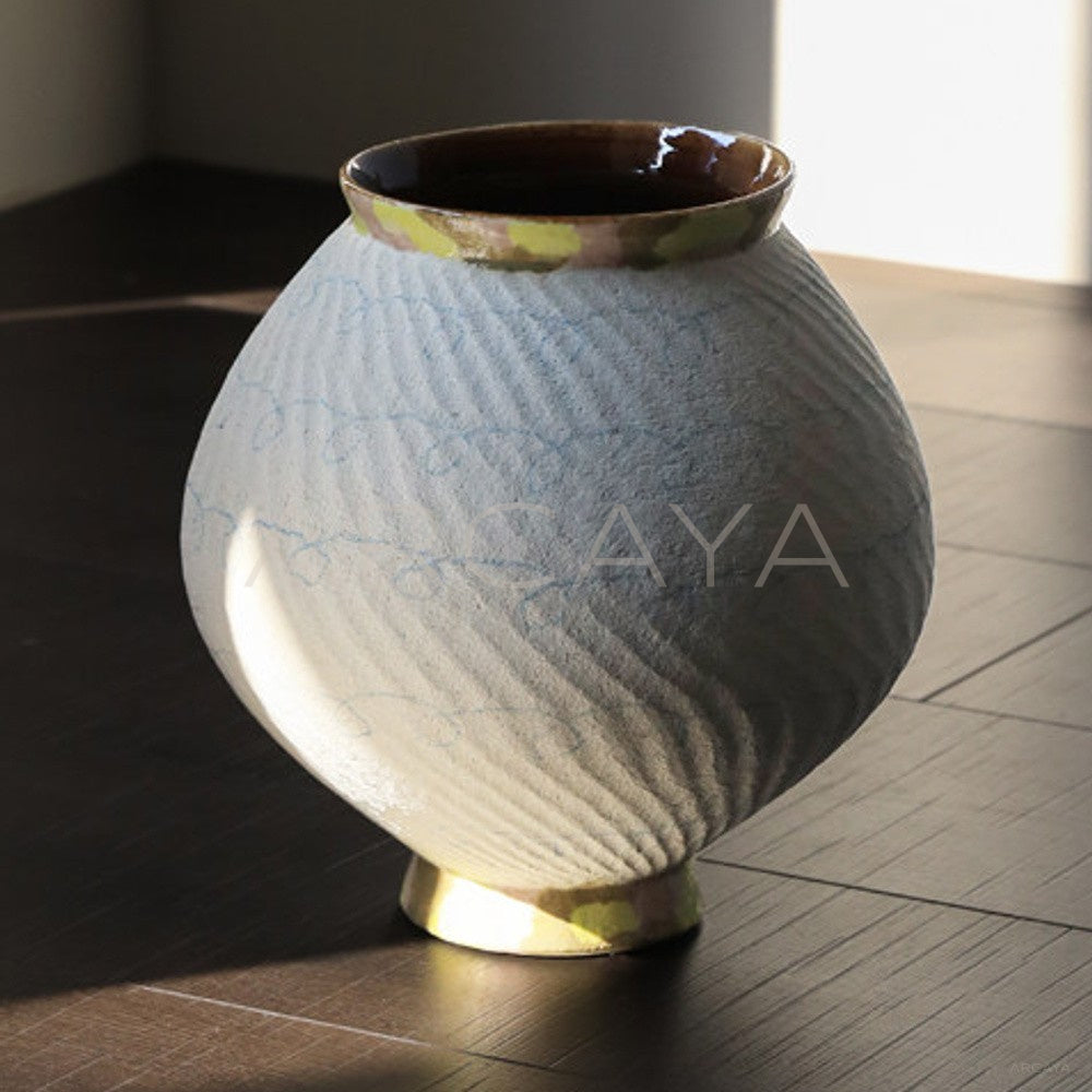Dadan Designer Chinese Wabi Sabi Vase - main