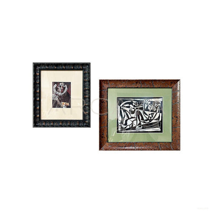 Mid Century Wall Art Set - scene