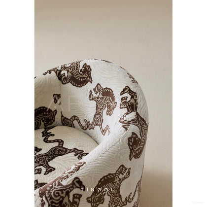 Bennett Lounge Chair Tingqi - scene