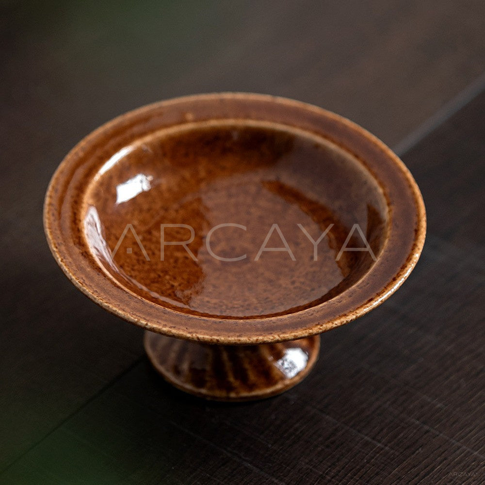 Dadan Handmade Footed Ceramic Dish - main