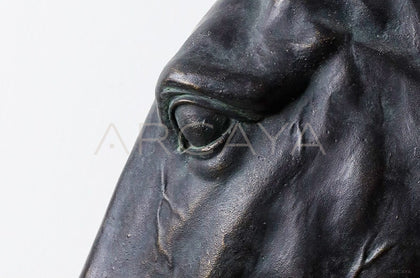 Horse Ornament Tv Stand - scene