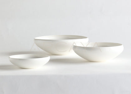 Sunxun Collab Hand Thrown Rolled Edge Bowl - scene