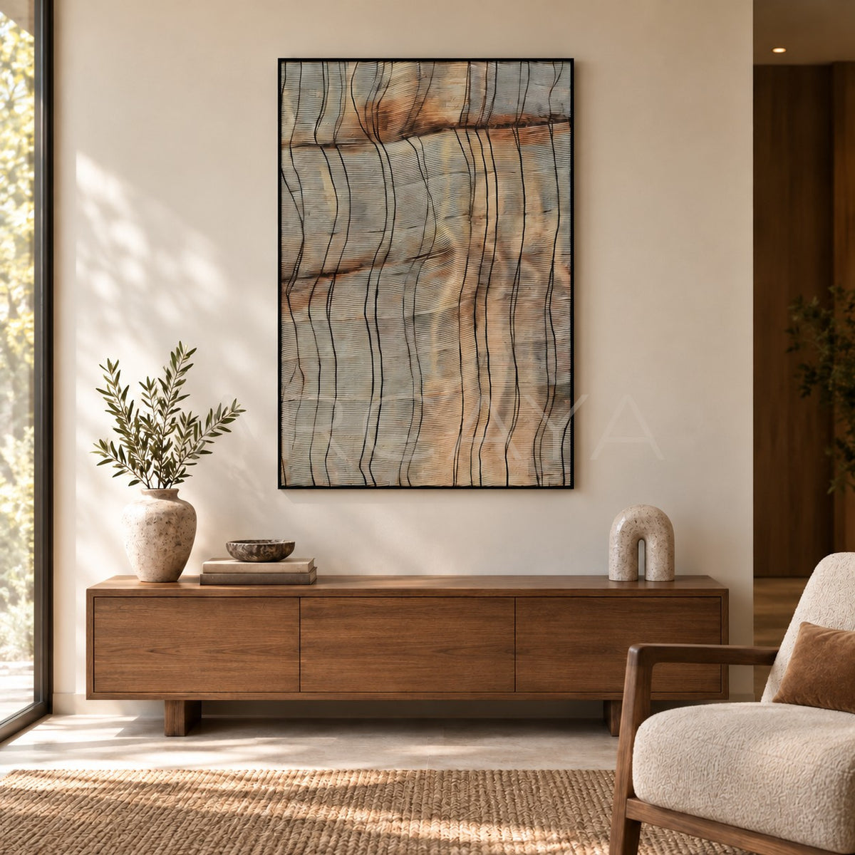 Mixed Media Wall Art 2401G0252 - main