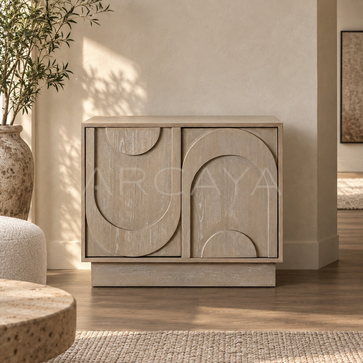 Dune Curve Sideboard in detail