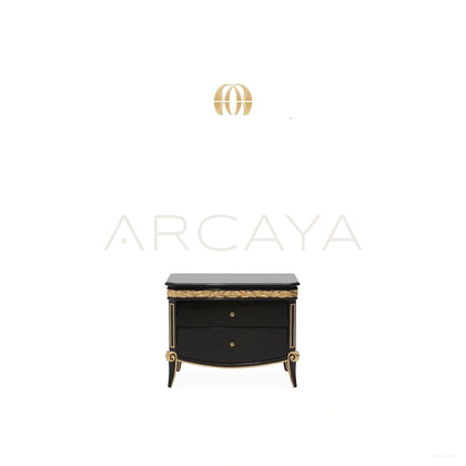Lyla Elegant Carved Bed - scene
