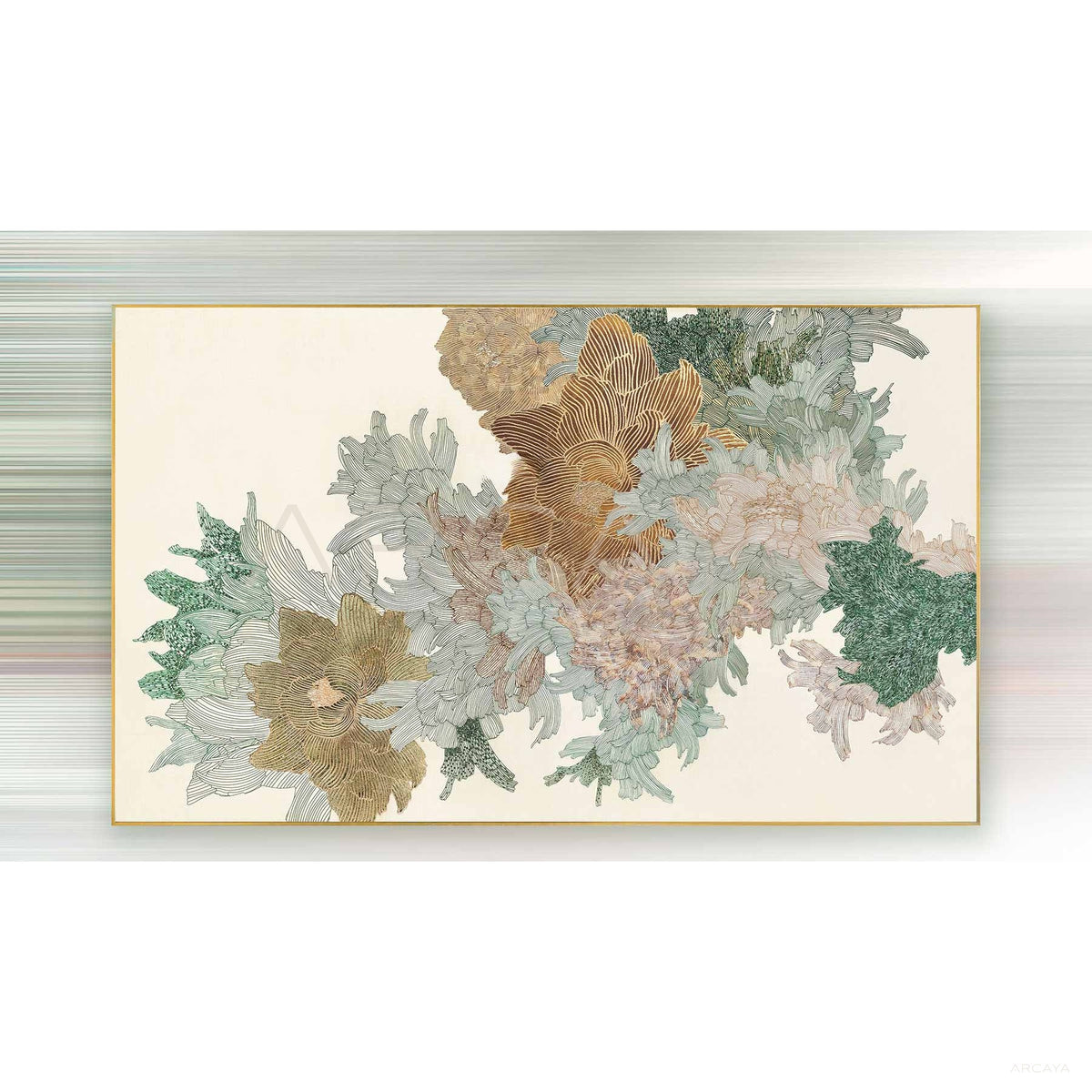 Mixed Media Wall Art 2503H0009 in detail