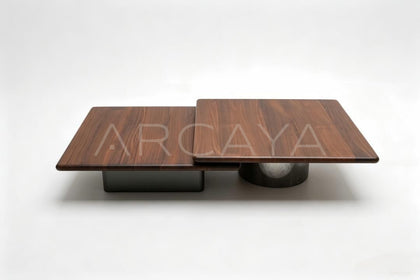 Horizon Nesting Coffee Table - scene