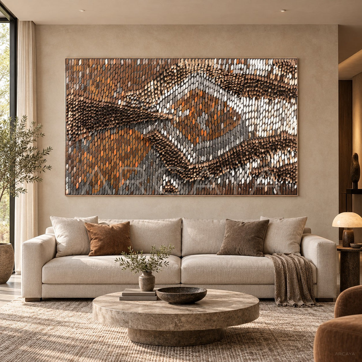 Mixed Media Wall Art 2411G0153 - main