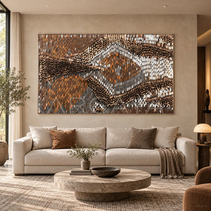 Mixed Media Wall Art 2411G0153 - main