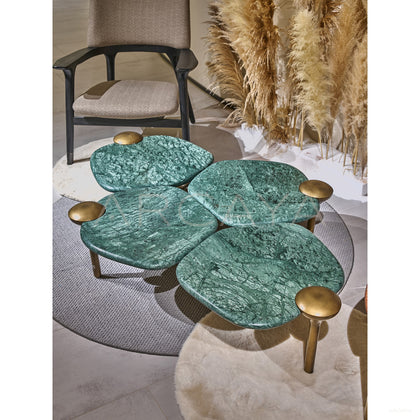 Stone Art Coffee Table - scene