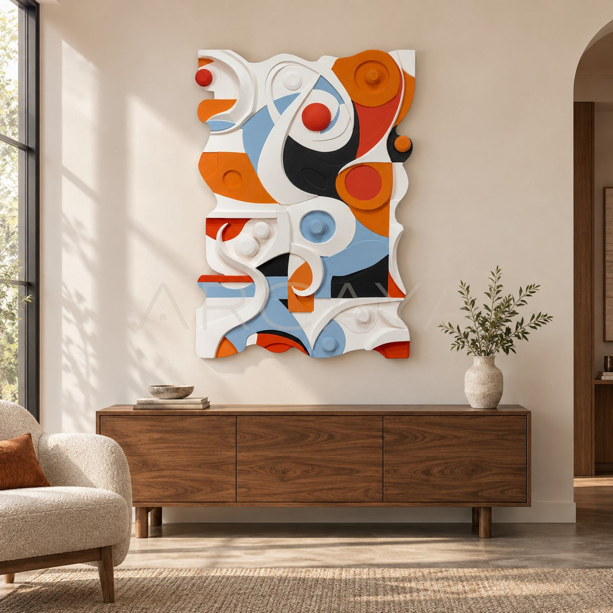 Mixed Media Wall Art 2509H0102 - main