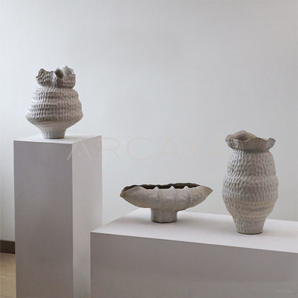 Jingdezhen Wabi Sabi Floor Jar Vase Large - main