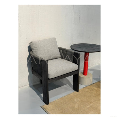 Balcony Relaxed Corner Chair - scene