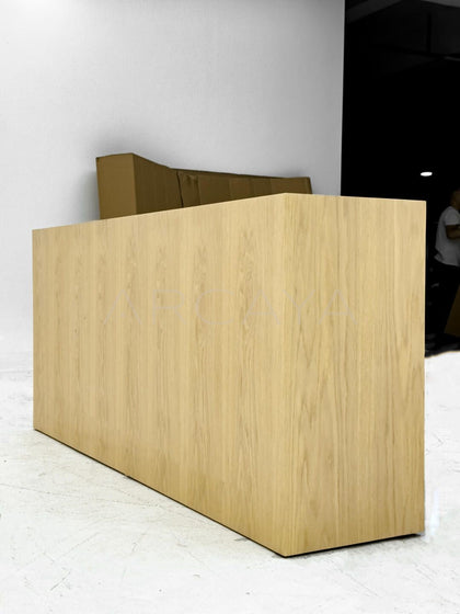 Custom Solid Wood Storage Cabinet - scene