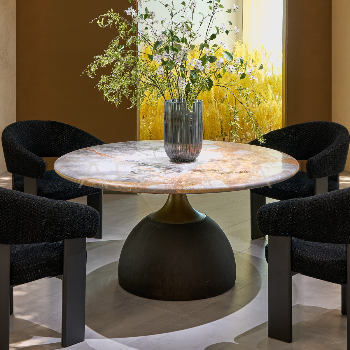 Mushroom Dome Base Round Table - main